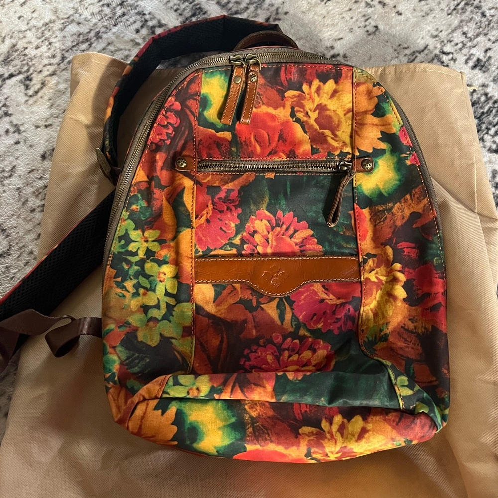 Floral Patricia Nash backpack